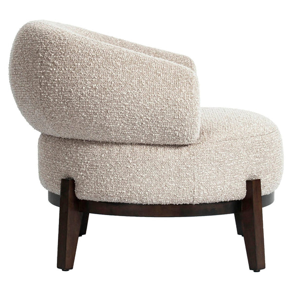 Lounge chair Montana natural chunky fire retardant - Canwell Interiors Limited - Richmond