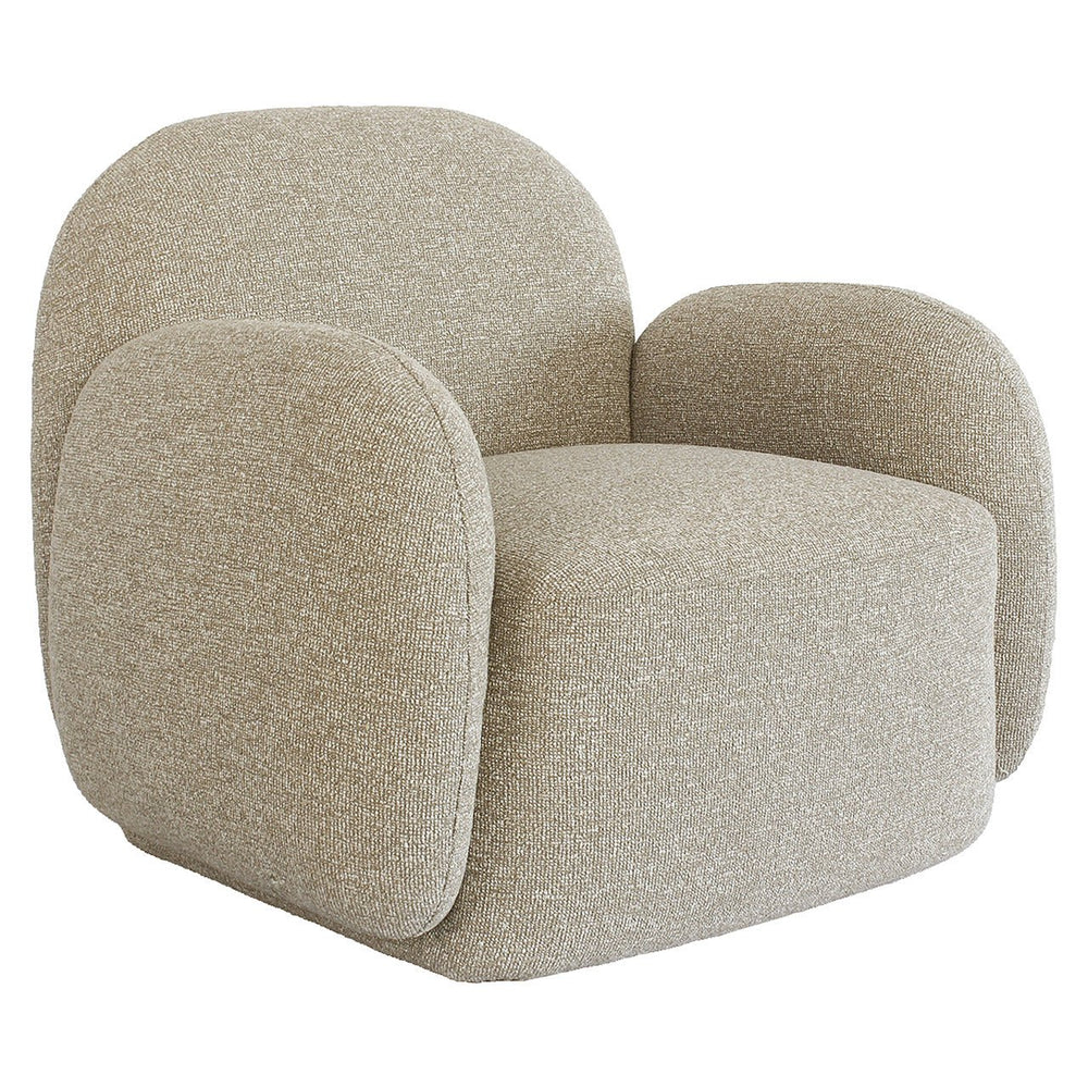 Lounge chair Roxy lodge beige fire retardant - Canwell Interiors Limited - Richmond