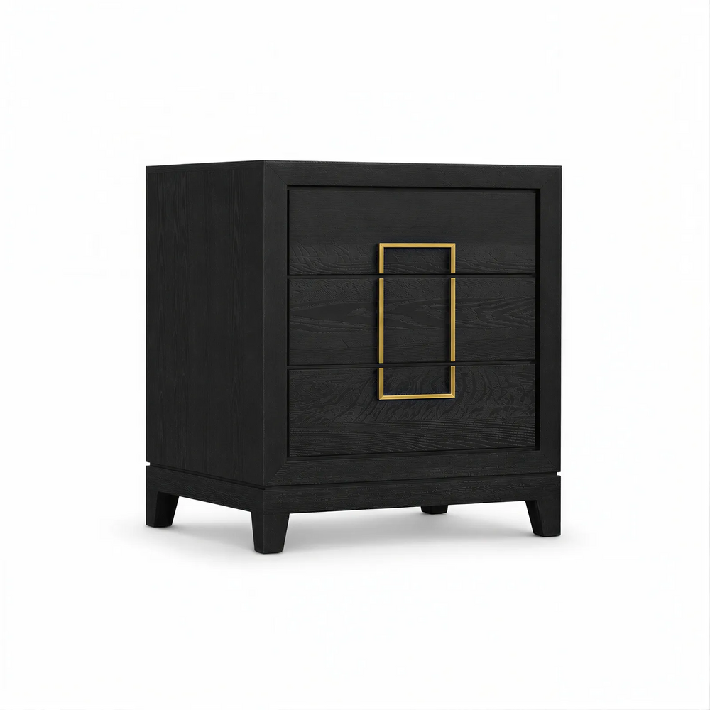 Lucca 3 Drawer Chest in Brown - Berkeley Designs