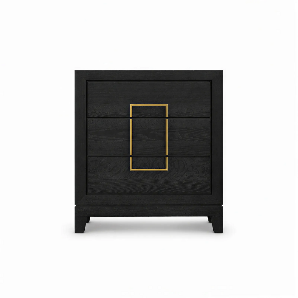 Lucca 3 Drawer Chest in Brown - Berkeley Designs