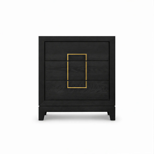 Lucca 3 Drawer Chest in Brown - Berkeley Designs