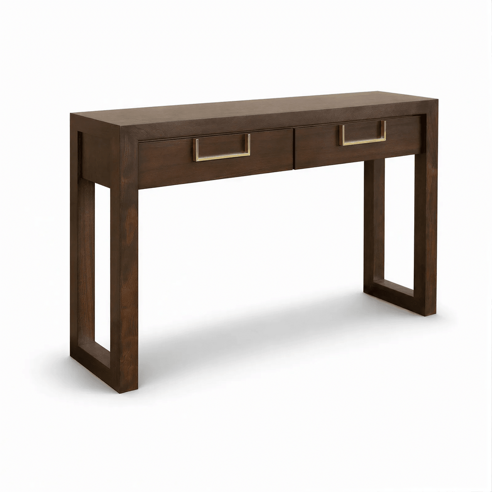 Lucca Console in Walnut - XShowhome Limited - Harvard Designs