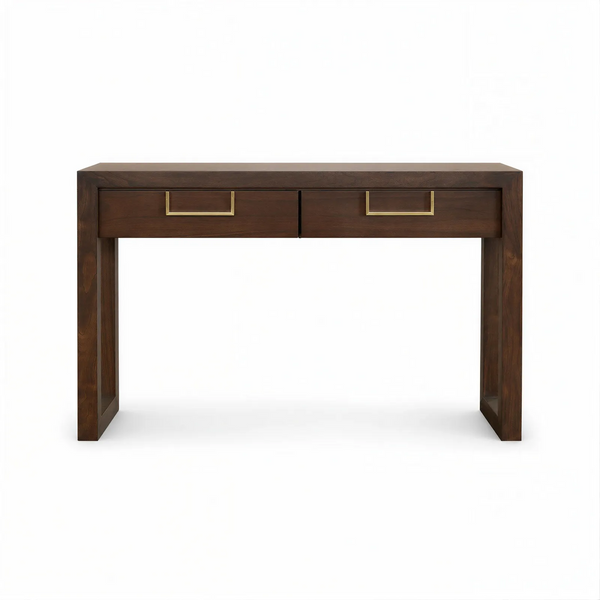 Lucca Console in Walnut - Berkeley Designs