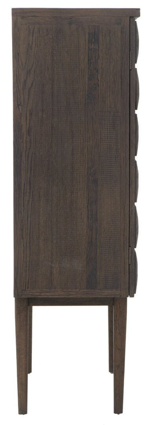 Lucca Recycled Dark Oak Wood Cabinet - Canwell Interiors Limited - Xshowhome