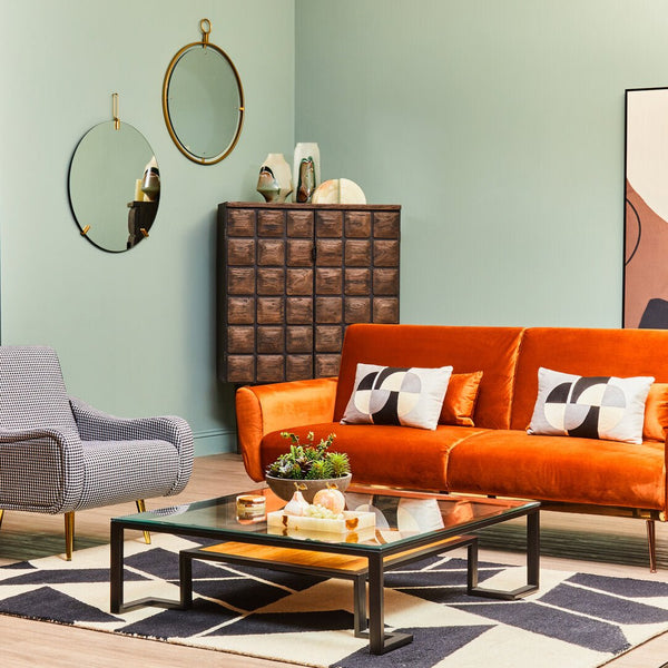 Lucca Recycled Dark Oak Wood Cabinet - Canwell Interiors Limited - Xshowhome