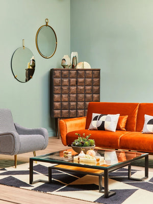 Lucca Recycled Dark Oak Wood Cabinet - XShowhome Limited - Xshowhome