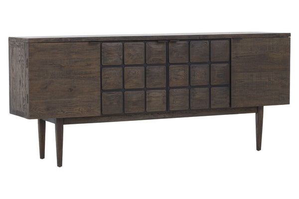 Lucca Recycled Dark Oak Wood Sideboard - Canwell Interiors Limited - Xshowhome
