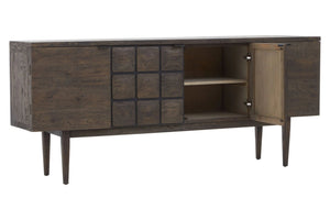 Lucca Recycled Dark Oak Wood Sideboard - XShowhome Limited - Xshowhome