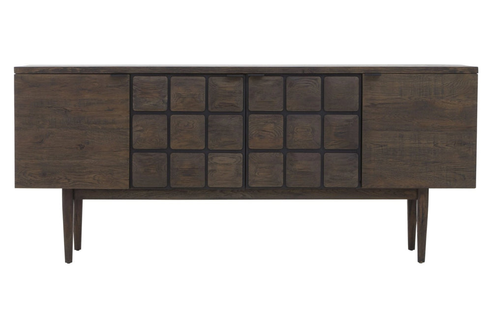 Lucca Recycled Dark Oak Wood Sideboard - XShowhome Limited - Xshowhome