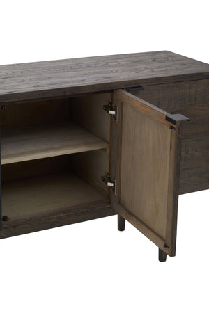 Lucca Recycled Dark Oak Wood Sideboard - XShowhome Limited - Xshowhome