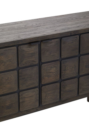 Lucca Recycled Dark Oak Wood Sideboard - XShowhome Limited - Xshowhome
