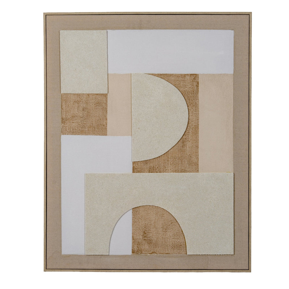 Lumera Linen Textured Canvas in Frame - Canwell Interiors Limited - Hills