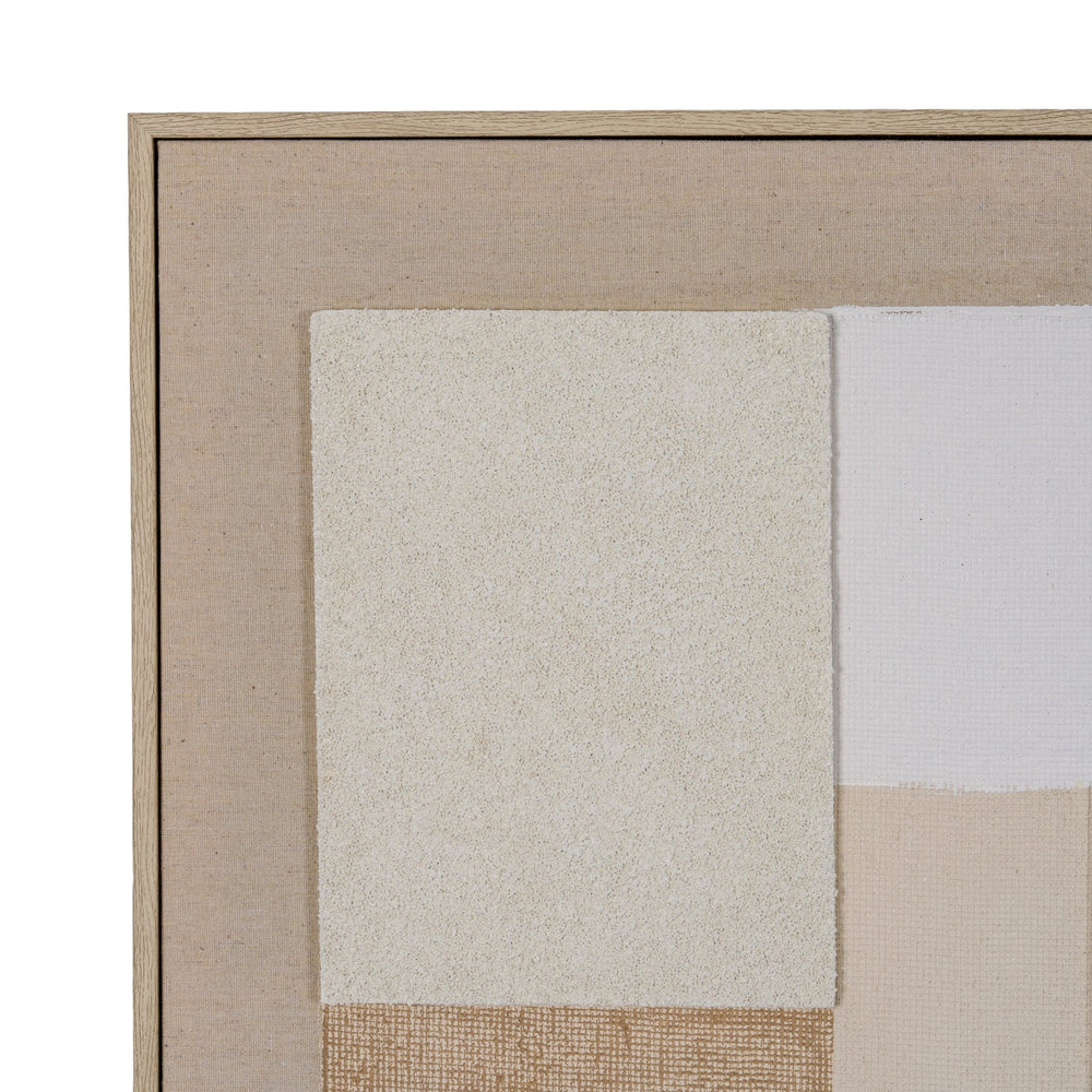 Lumera Linen Textured Canvas in Frame - Canwell Interiors Limited - Hills