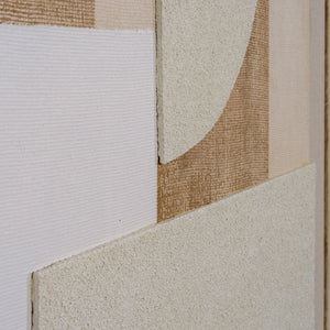 Lumera Linen Textured Canvas in Frame - Canwell Interiors Limited - Hills
