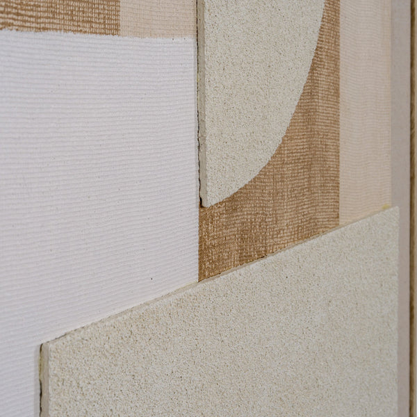 Lumera Linen Textured Canvas in Frame - Canwell Interiors Limited - Hills