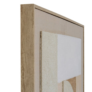Lumera Linen Textured Canvas in Frame - Canwell Interiors Limited - Hills