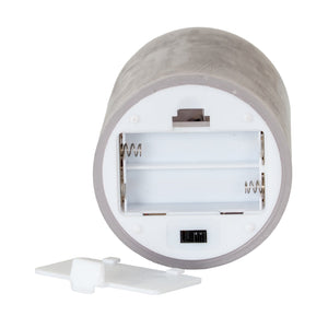 Luxe Collection Melt Effect 3.5x9 Grey LED Wax Candle - Canwell Interiors Limited - Hills