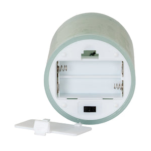 Luxe Collection Melt Effect 3x6 Sage LED Wax Candle - Canwell Interiors Limited - Hills