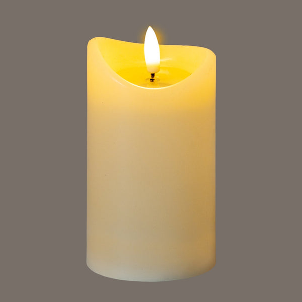 Luxe Collection Natural Glow 2.75x5 Cream Melted LED Candle - Canwell Interiors Limited - Hills