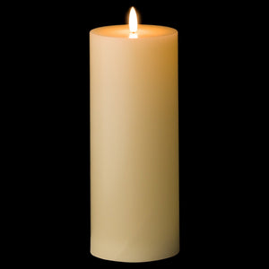 Luxe Collection Natural Glow 3.5x9 LED Cream Candle - Canwell Interiors Limited - Hills