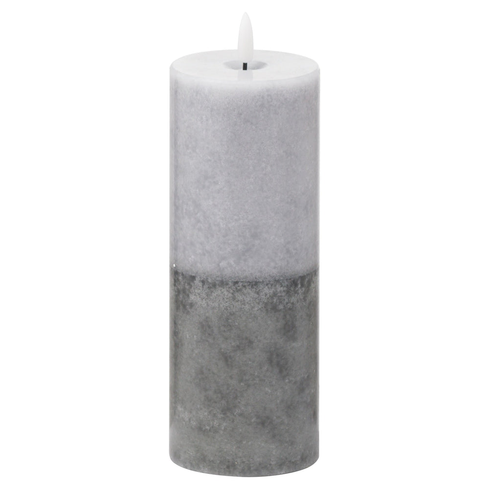 Luxe Collection Natural Glow 3x8 Stone LED Candle - Canwell Interiors Limited - Hills