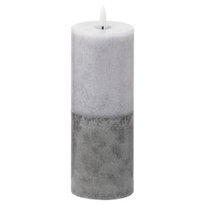 Luxe Collection Natural Glow 3x8 Stone LED Candle - Canwell Interiors Limited - Hills