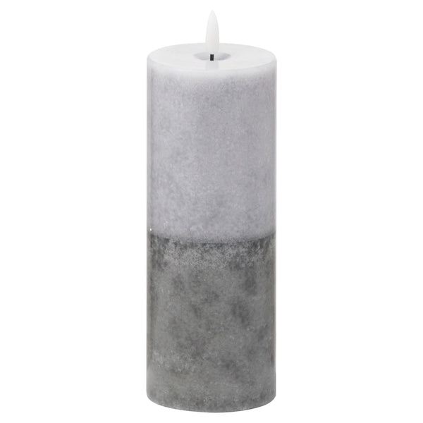 Luxe Collection Natural Glow 3x8 Stone LED Candle - Canwell Interiors Limited - Hills
