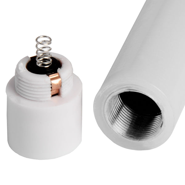 Luxe Collection Natural Glow S/ 2 White LED Dinner Candles - Canwell Interiors Limited - Hills