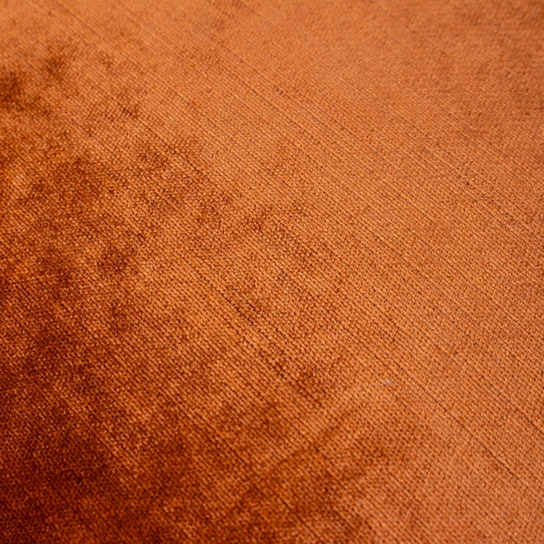 Luxe Velvet 55x55 Feather Filled Cushion Rust - Canwell Interiors Limited - Riva
