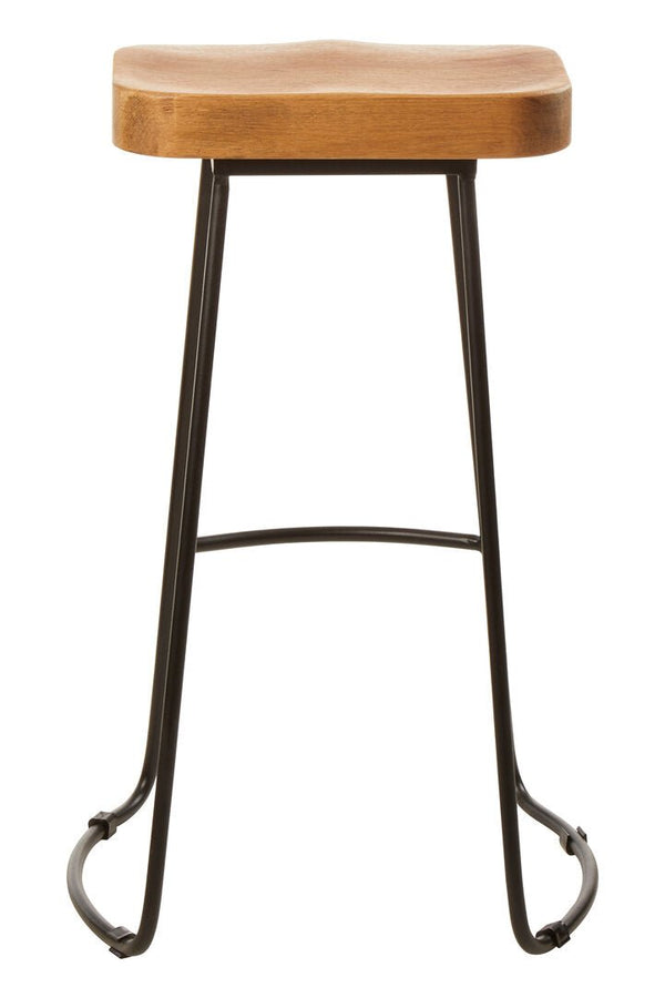 Lyon Oak Wood Bar Stool - Canwell Interiors Limited - Xshowhome