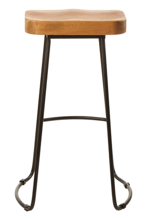 Lyon Oak Wood Bar Stool - XShowhome Limited - Xshowhome