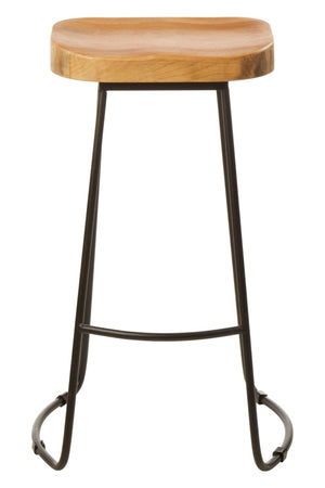 Lyon Oak Wood Bar Stool - XShowhome Limited - Xshowhome
