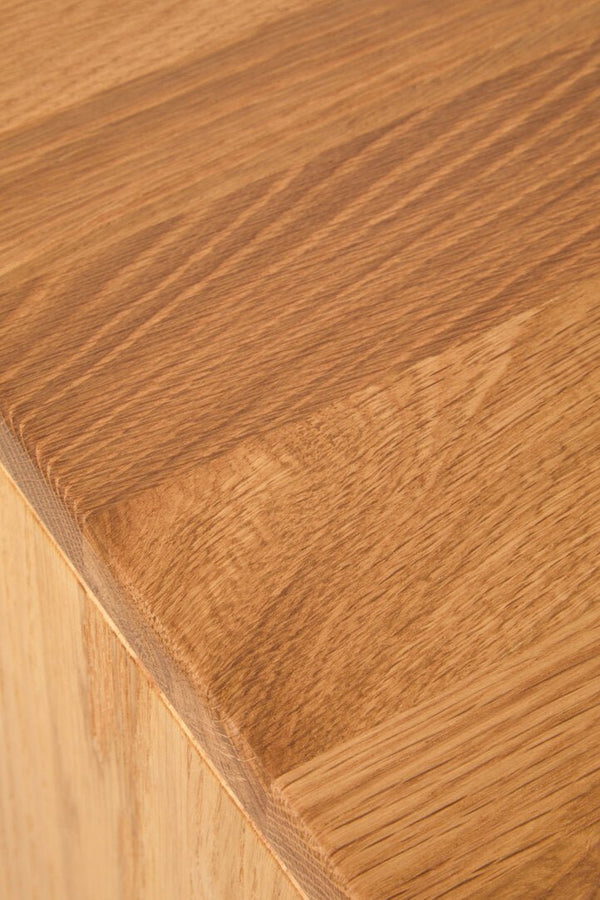 Lyon Rattan and Oak Wood Chest of Four Drawers - Canwell Interiors Limited - Xshowhome