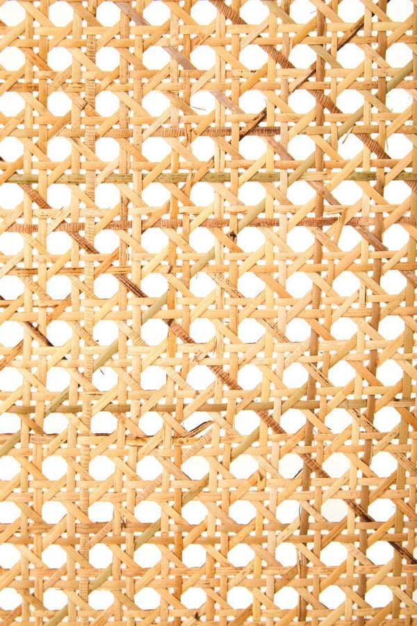 Lyon Rattan and Oak Wood Double Bed Headboard - Canwell Interiors Limited - Xshowhome