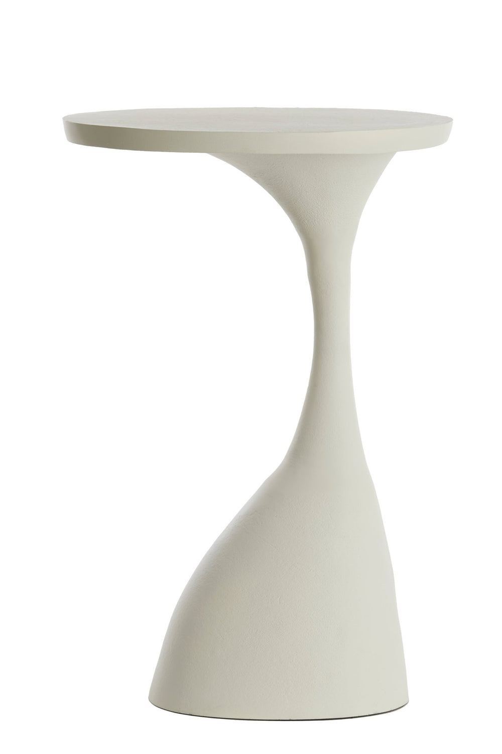MACAU Side Table — Matt Cream - Canwell Interiors Limited - Light & Living