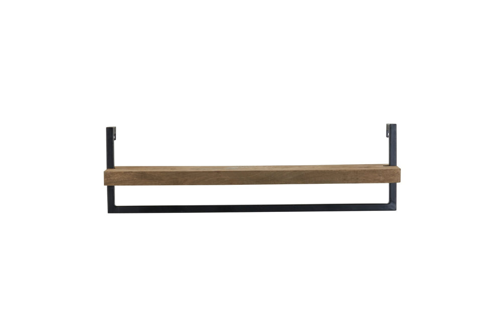 MADDISON Wall Decor — Shelf Wood Dark Brown - Canwell Interiors Limited - Light & Living