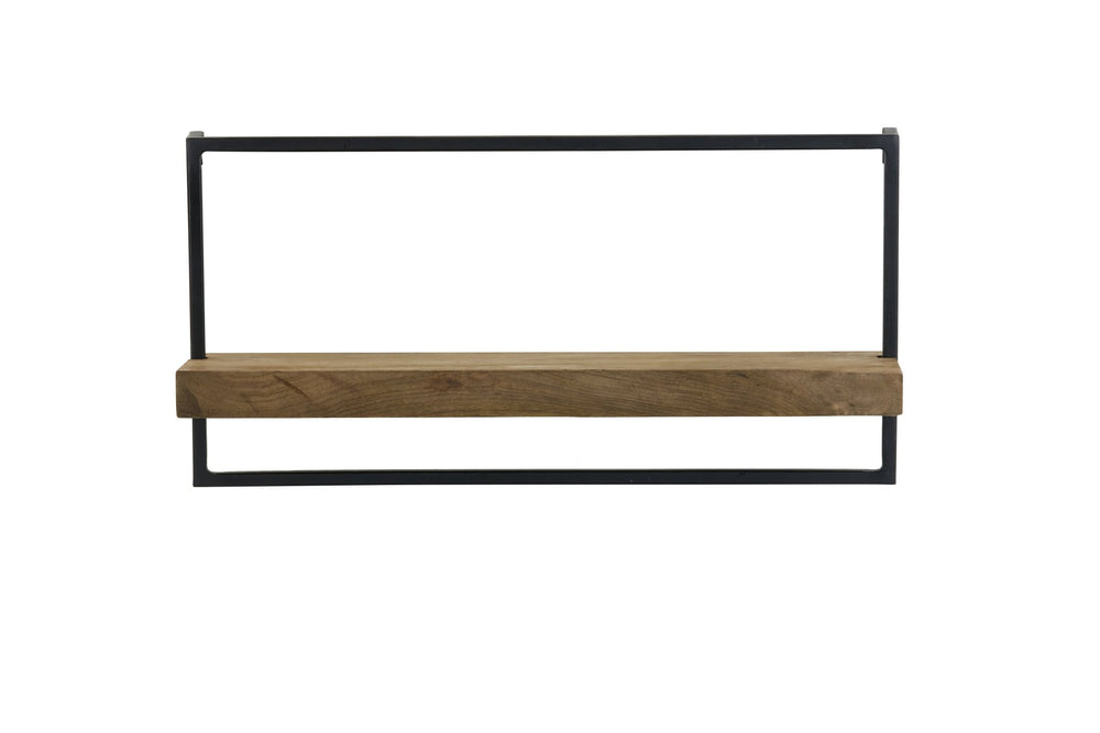 MADDISON Wall Decor — Shelf Wood Dark Brown - Canwell Interiors Limited - Light & Living