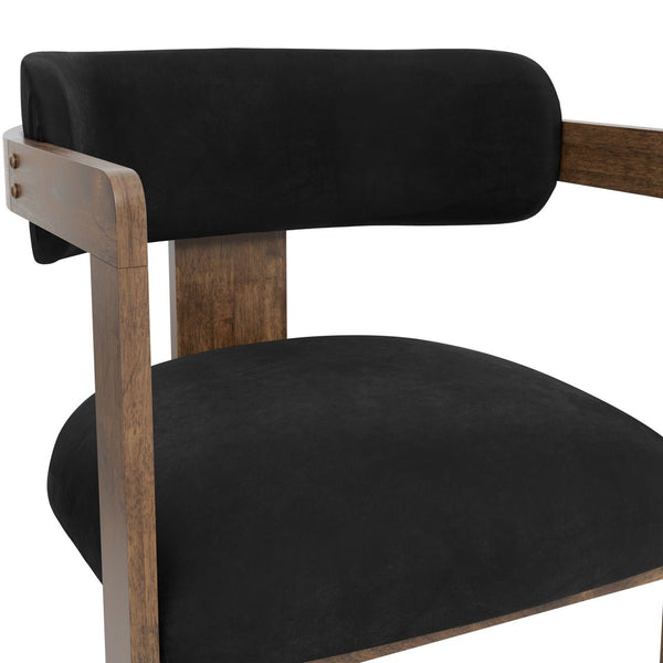 Mai Black & Black Dining Chair - Canwell Interiors Limited - Canwell