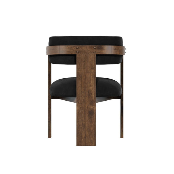 Mai Black & Black Dining Chair - Canwell Interiors Limited - Canwell