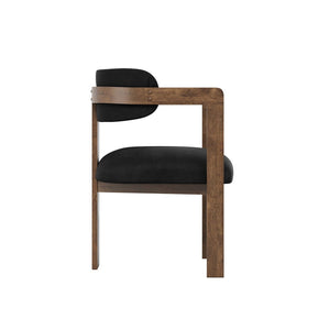Mai Black & Black Dining Chair - Canwell Interiors Limited - Canwell