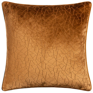 Malans 45x45 Feather Filled Cushion Bronze - Canwell Interiors Limited - Riva
