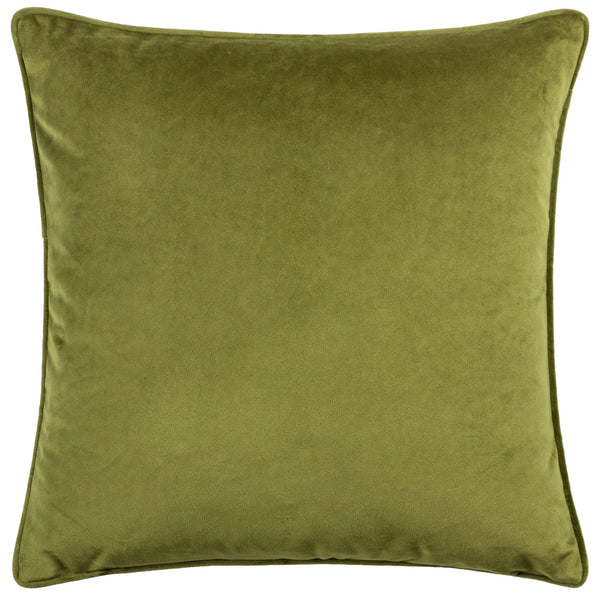 Malans 45x45 Feather Filled Cushion Olive - Canwell Interiors Limited - Riva