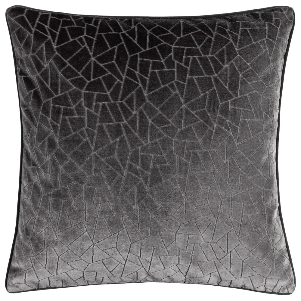 Malans 45x45 Feather Filled Cushion Stargazer Grey - Canwell Interiors Limited - Riva
