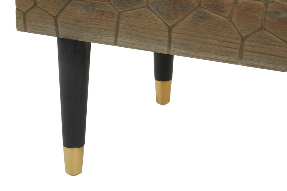 Malay Four Drawer Recycled Elm Wood Chest - Canwell Interiors Limited - Xshowhome