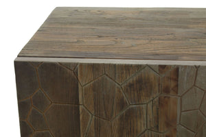 Malay Recycled Elm Wood 4 Door Sideboard - XShowhome Limited - Xshowhome