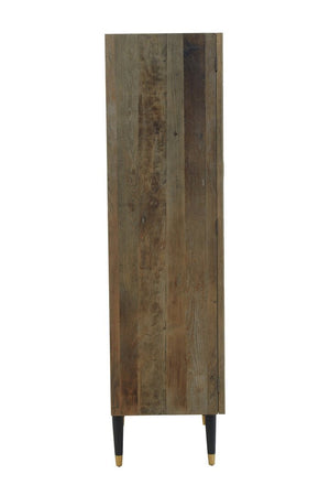 Malay Recycled Elm Wood Tall Cabinet - Canwell Interiors Limited - Xshowhome