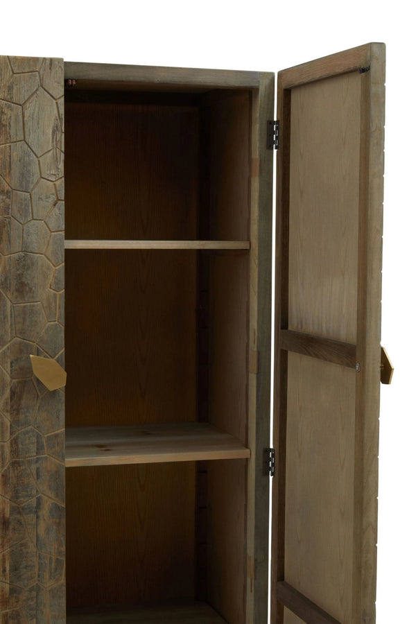 Malay Recycled Elm Wood Tall Cabinet - XShowhome Limited - Xshowhome