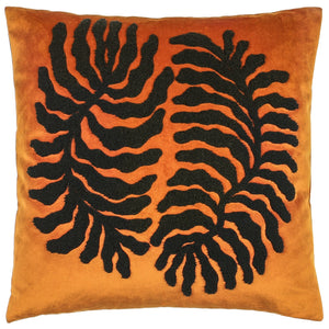 Maldive 45x45 Feather Filled Cushion Ginger - Canwell Interiors Limited - Riva