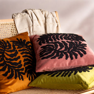 Maldive 45x45 Feather Filled Cushion Rustic Brown - Canwell Interiors Limited - Riva