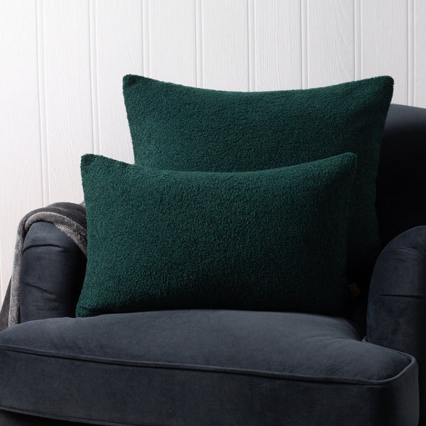 Malham 30x50 Feather Filled Cushion Emerald - Canwell Interiors Limited - Riva